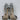 Steve Madden Ulyana Floral Dress Sandals Metallic Silver Size 8.5 M - Like New - Ufashion