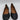 Lucky Brand Eikia Ballet Flats Womens Black Leather Back Zip Closed Toe Size 6.5 - Very Good - Ufashion