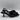 Berness  Women’s Camellia Beige Heels Black Satin Leather Size 7 M - Very Good - Ufashion