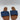 Jack Rogers Sabrina Women's Jean Blue Leather Slide Flat Sandals Size 11 M - Very Good - Ufashion