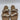 Dolce Vita Iman Women's Braided Strap Slide Sandals Light Gold Size 8.5 M - Very Good - Ufashion