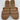 Franco Sarto Women’s Hesta Wedge Sandal TAN BROWN Size 8.5 M - Very Good - Ufashion