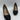 NATURALIZER Women's Black Synthetic Berlin Platform Pumps Almond Toe Size 8.5 M - Very Good - Ufashion