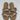 Dolce Vita Iman Women's Braided Strap Slide Sandals Light Gold Size 8.5 M - Very Good - Ufashion