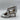 LifeStride Women's Giovanna Zip Up Comfort Dress Heels Silver Size 9 - Very Good - Ufashion