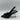 Betsey Johnson Women's Mya Rhinestone Pointed Toe Pumps Black Size 8.5 - Very Good - Ufashion
