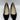 Nine West Womens Kuna Slip On Pointed Toe Pumps Black Suede Size 9 M - Very Good - Ufashion