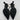 Unisa Womens Black Slingback Heels With Pointed Toe & Bow Accent Size 9M - Very Good - Ufashion