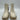 MIA Ezri boots in White Round Toe Man Made leather Heeled Boot Size 8M - Very Good - Ufashion