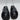 UGG Black Leather Suede Slide On Casual Sandals Womens Size US 9 M - Very Good - Ufashion