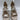 Naturalizer Neona Womens Strappy Heeled Sandal Gold Champagne Size 9 M - Like New - Ufashion