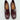Baretraps Gretel Burgundy Block Heel Loafers Women Man Made Materials size 10M - Very Good - Ufashion