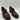 Baretraps Gretel Burgundy Block Heel Loafers Women Man Made Materials size 10M - Very Good - Ufashion