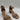 Kelly & Katie Marybel Block Heel Sandals Nude Textile Upper Adjustable Size 6.5M - Very Good - Ufashion