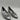 Easy street Silver Low Heel Dress Shoes Rhinestone Point Toe Size 7M - Very Good - Ufashion
