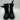 Kamik Boots Child Rocket Mid Calf Winter Black Fabric Rubber Drawstring Size 8 - Very Good - Ufashion