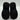 Kamik Boots Child Rocket Mid Calf Winter Black Fabric Rubber Drawstring Size 8 - Very Good - Ufashion