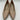 Karl Lagerfeld ROSETTE Beige Leather Pointy Toe Slip On High Heels Women’s 8.5M - Very Good - Ufashion