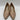 Karl Lagerfeld ROSETTE Beige Leather Pointy Toe Slip On High Heels Women’s 5.5 M - Very Good - Ufashion
