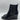 Anne Klein  Woman's Boots Vinn Chelsea Bootie Black Leather Size 8.5 - Very Good - Ufashion
