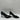Karl Lagerfeld GLORA Black Leather Pointy Toe Slip On High Heels Women’s 8M/38.5 - Very Good - Ufashion