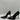 Women’s Karl Lagerfeld Carmy Snake Embossed Leather Pump Black Size 7.5M - Very Good - Ufashion