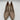 Karl Lagerfeld GLORA Beige Leather Pointy Toe Slip On High Heels Women’s 6.5M/37 - Very Good - Ufashion