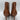 Bandolino Galayn Womens Tan Brown Ankle Boots Leather Size 10 M - Like New - Ufashion