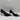 Karl Lagerfeld GLORA Black Leather Pointy Toe Slip On High Heels Women’s 8M/38.5 - Very Good - Ufashion