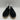 Off-White Black/White Stripes Round Toe Slip On Espadrilles Flats Womens Size 41 - Very Good - Ufashion