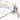 Splendid Girls' Spellbound Bralette Set, Multi, 14 - Ufashion