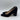 Marc Fisher Keri Pumps Women's Block Heel Black Suede Leather Size 9 M - Very Good - Ufashion