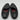 Dolce & Gabbana Black Calfskin Leather DG Coat Of Arms Embroidery Loafers Size 7 - Very Good - Ufashion