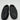 Dolce & Gabbana Black Calfskin Leather DG Coat Of Arms Embroidery Loafers Size 7 - Very Good - Ufashion