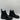 Men’s Versace Embossed Chunky Chelsa Boots Black Size 40 - Very Good - Ufashion