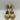 Dolce & Gabbana Women’s Keira Baroque DG Heel Sandal Gold Size 36 - Very Good - Ufashion