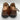 cavalli CLASS Leather Shearling Lined Driving Loafers Brown Size 45 - Very Good - Ufashion