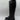 INC Womens Black Fawne Round Toe Stacked Heel Zip-Up Leather Riding Boot Size 5M - Like New - Ufashion