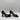 Chanel 2023 Interlocking CC Logo Pumps Black Size 37.5 - Very Good - Ufashion