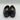 Men’s Roberto Cavalli Logo Leather Loafers Navy Size 45 - Very Good - Ufashion