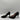 Women’s VALENTINO BY MARIO VALENTINO Clara Logo Leather Pumps Black Size 8 - Very Good - Ufashion