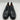 Valentino Garavani Black Leather Low Top Cap Toe 5-Eye Derby Shoes, Mens Size 38 - Very Good - Ufashion