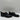 Valentino Garavani Black Leather Low Top Cap Toe 5-Eye Derby Shoes, Mens Size 38 - Very Good - Ufashion