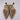 Women’s Michael Kors Chelsea Camel Slingback Pumps Gold Size 8.5M - Very Good - Ufashion