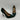 Sergio Rossi GODIVA Green Leather Point Toe Slip On Stiletto Pumps, Size 38.5 - Very Good - Ufashion