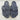 Alexandre Birman LOLITA Blue Suede Knotted Slide Sandals, Women’s Size 37 - Very Good - Ufashion