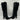 ALEXANDRE BIRMAN Lolita Black Shearling Lined/Leather Knee High Boots, Size 37.5 - Very Good - Ufashion
