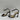 Alexandre Birman ELINA 105 Black Suede Open Toe Crystal Embellished Sandals, 36 - Very Good - Ufashion