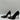 Karl Lagerfeld Paris Women's Karl Lagerfeld Carmy Snake-Embossed Leather Pump 8M - Very Good - Ufashion