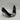 Saint Laurent Zoe Metallic Silver Pointed Toe High Heels Women’s Size 38 - Very Good - Ufashion